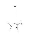 ITALUX Ferral Wisząca 8xE27 60W Czarny PND-75075-8-BK-WG