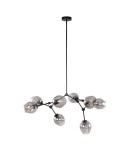 ITALUX Ferral Wisząca 8xE27 60W Czarny PND-75075-8-BK-SG ITALUX Ferral Wisząca 8xE27 60W Czarny PND-75075-8-BK-SG