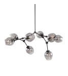 ITALUX Ferral Wisząca 8xE27 60W Czarny PND-75075-8-BK-SG ITALUX Ferral Wisząca 8xE27 60W Czarny PND-75075-8-BK-SG