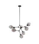 ITALUX Ferral Wisząca 8xE27 60W Czarny PND-75075-8-BK-SG ITALUX Ferral Wisząca 8xE27 60W Czarny PND-75075-8-BK-SG