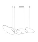 Lampy wiszące nad wyspę - ITALUX Fonte Wisząca 4xLED 60W od 3000K do 6000K Biały PND-22412-S4-WH - product 1