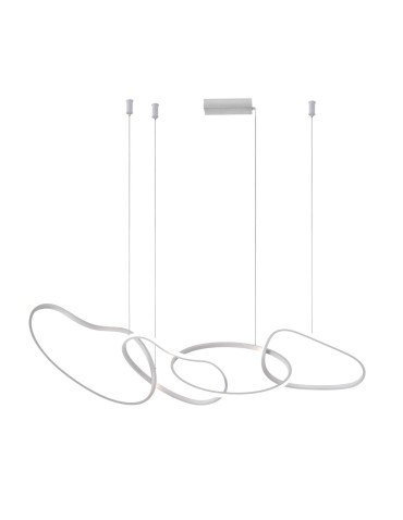 ITALUX Fonte Wisząca 4xLED 60W od 3000K do 6000K Biały PND-22412-S4-WH