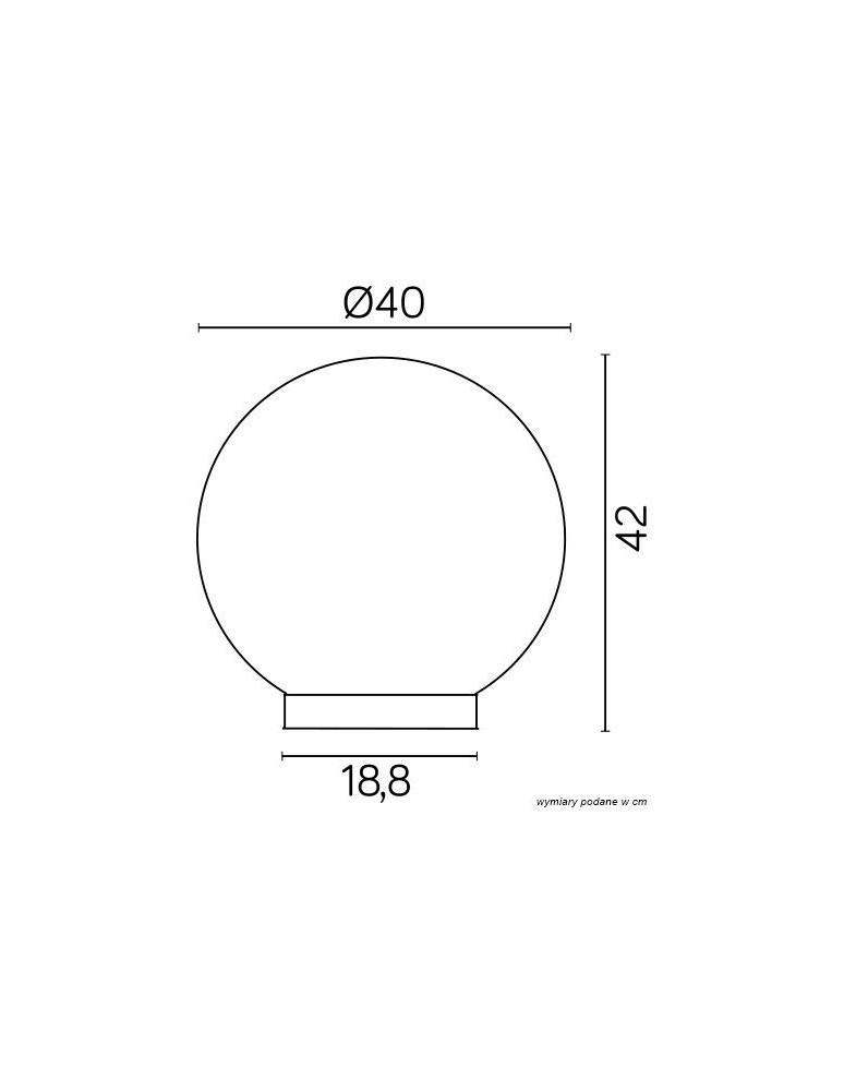 SU-MA Alekule E27 1x100W IP44 G400ZOP