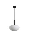 ITALUX Gater Wisząca 1xE27 40W Czarny PND-23541A-1-BK-OP
