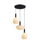 ITALUX Gater Wisząca 3xE27 40W Czarny PND-23541-3-BK-OP ITALUX Gater Wisząca 3xE27 40W Czarny PND-23541-3-BK-OP