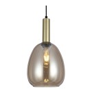 Lampy wiszące pojedyncze - ITALUX Gater Wisząca 1xE27 40W Złoty PND-23541-1-GD-CH - product 2