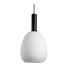 Lampy wiszące pojedyncze - ITALUX Gater Wisząca 1xE27 40W Czarny PND-23541-1-BK-OP - product 2