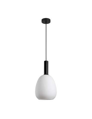 ITALUX Gater Wisząca 1xE27 40W Czarny PND-23541-1-BK-OP
