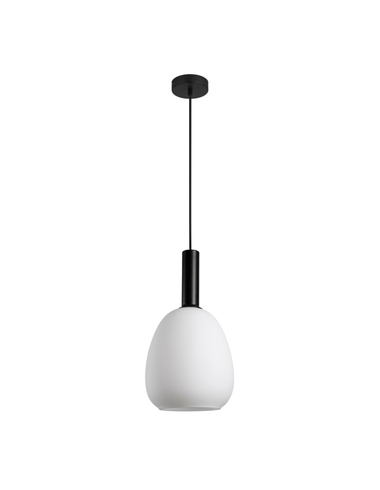 ITALUX Gater Wisząca 1xE27 40W Czarny PND-23541-1-BK-OP
