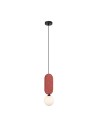 ITALUX Lorenzo Wisząca 1xG9 25W Czerwony PND-59815-1-RED