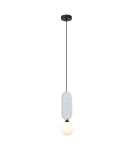 Lampy wiszące pojedyncze - ITALUX Lorenzo Wisząca 1xG9 25W Szary PND-59815-1-LGR - product 1