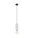 Lampy wiszące pojedyncze - ITALUX Lorenzo Wisząca 1xG9 25W Szary PND-59815-1-LGR - product 3