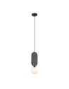 ITALUX Lorenzo Wisząca 1xG9 25W Szary PND-59815-1-GR