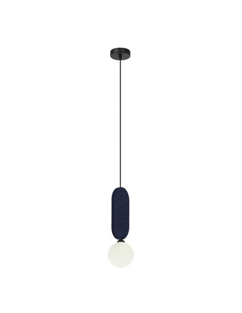 ITALUX Lorenzo Wisząca 1xG9 25W Niebieski PND-59815-1-BLU ITALUX Lorenzo Wisząca 1xG9 25W Niebieski PND-59815-1-BLU