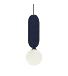ITALUX Lorenzo Wisząca 1xG9 25W Niebieski PND-59815-1-BLU ITALUX Lorenzo Wisząca 1xG9 25W Niebieski PND-59815-1-BLU