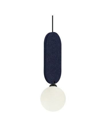 ITALUX Lorenzo Wisząca 1xG9 25W Niebieski PND-59815-1-BLU - produkt 2