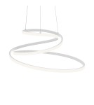 Lampy wiszące LED - ITALUX Lorila Wisząca 1xLED 60W od 3000K do 6000K Biały PND-2168-M-WH - product 2