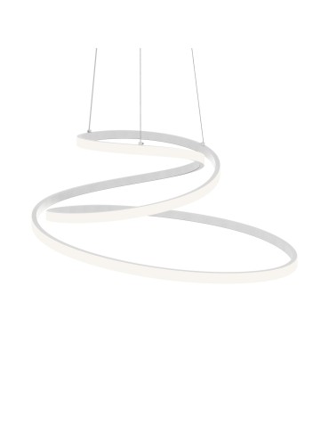 ITALUX Lorila Wisząca 1xLED 60W od 3000K do 6000K Biały PND-2168-M-WH - produkt 2