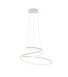 Lampy wiszące LED - ITALUX Lorila Wisząca 1xLED 60W od 3000K do 6000K Biały PND-2168-M-WH - product 1