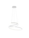 ITALUX Lorila Wisząca 1xLED 60W od 3000K do 6000K Biały PND-2168-M-WH
