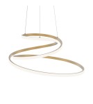 Lampy wiszące LED - ITALUX Lorila Wisząca 1xLED 60W od 3000K do 6000K Złoty PND-2168-M-GD - product 2