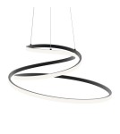Lampy wiszące LED - ITALUX Lorila Wisząca 1xLED 60W od 3000K do 6000K Czarny PND-2168-M-BK - product 2