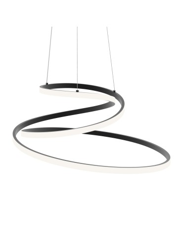 ITALUX Lorila Wisząca 1xLED 60W od 3000K do 6000K Czarny PND-2168-M-BK - produkt 2