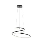 Lampy wiszące LED - ITALUX Lorila Wisząca 1xLED 60W od 3000K do 6000K Czarny PND-2168-M-BK - product 1