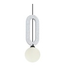 ITALUX Masso Wisząca 1xG9 25W Szary PND-59839-1-LGR ITALUX Masso Wisząca 1xG9 25W Szary PND-59839-1-LGR