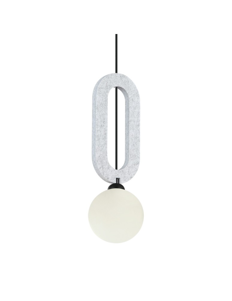 ITALUX Masso Wisząca 1xG9 25W Szary PND-59839-1-LGR ITALUX Masso Wisząca 1xG9 25W Szary PND-59839-1-LGR