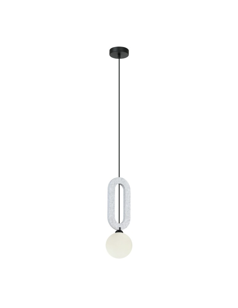 ITALUX Masso Wisząca 1xG9 25W Szary PND-59839-1-LGR ITALUX Masso Wisząca 1xG9 25W Szary PND-59839-1-LGR