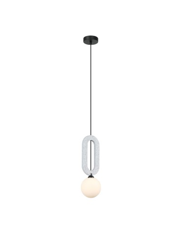ITALUX Masso Wisząca 1xG9 25W Szary PND-59839-1-LGR