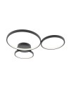 ITALUX Maver Sufitowa 3xLED 40W od 3000K do 6000K Czarny SPL-20452-3-BK