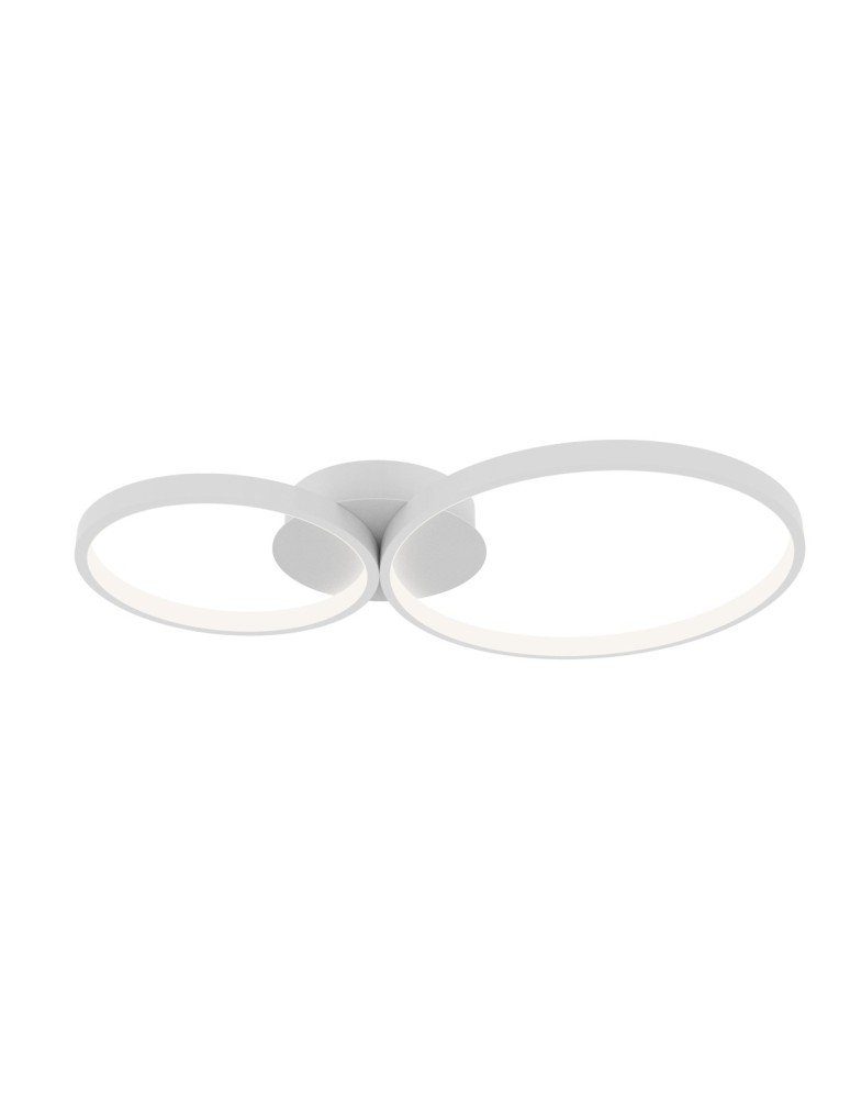 ITALUX Maver Sufitowa 2xLED 30W od 3000K do 6000K Biały SPL-20452-2-WH