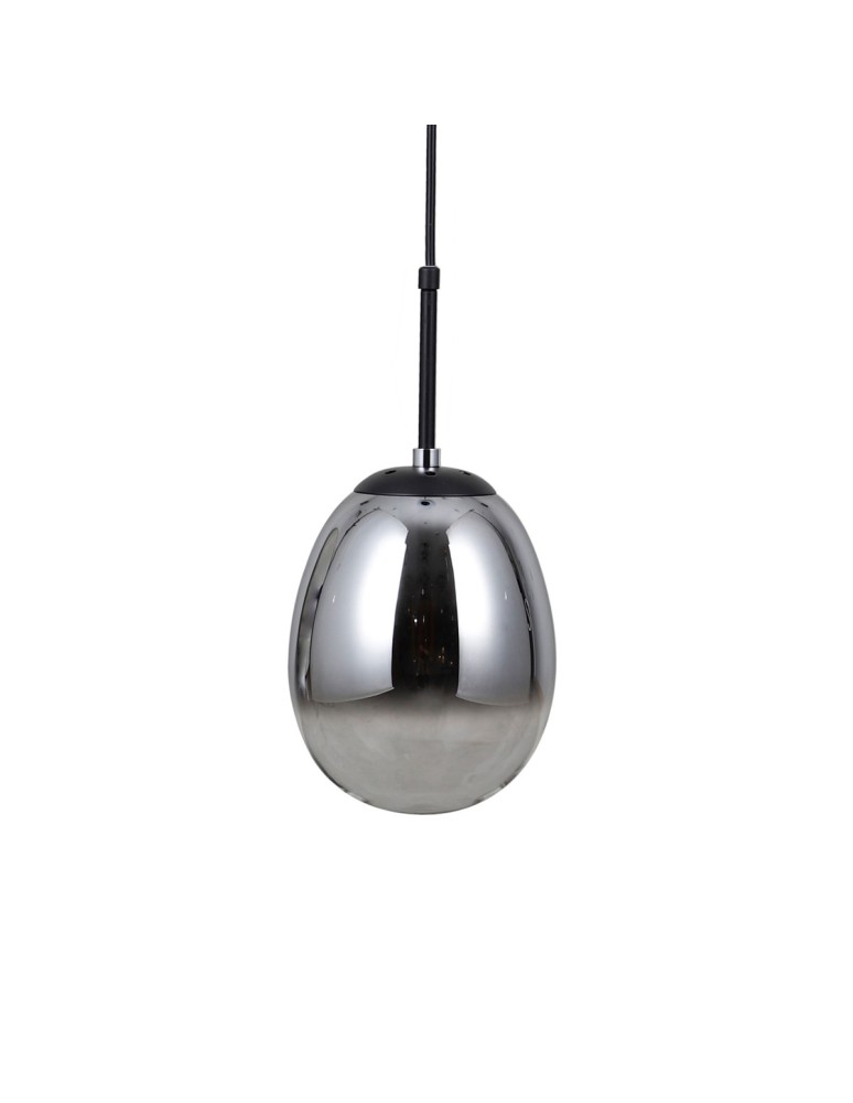 ITALUX Meolo Wisząca 5xE14 5W Czarny mat PND-40825-5-BK
