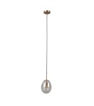 Lampy wiszące pojedyncze - ITALUX Meolo Wisząca 1xE14 5W Złoty PND-40825-1-GD - product 3
