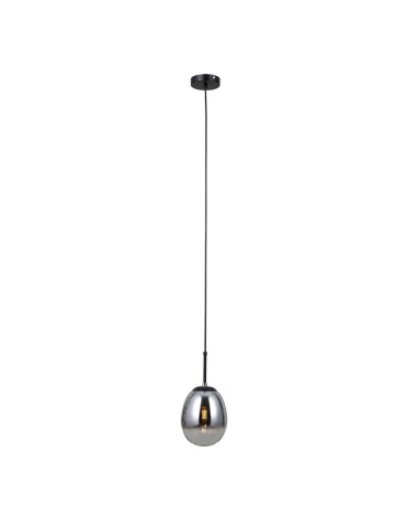 ITALUX Meolo Wisząca 1xE14 5W Czarny mat PND-40825-1-BK