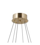 Lampy wiszące LED - ITALUX Alani Wisząca 6xLED 32W 3000K Złoty PND-34375-6-HBR - product 3