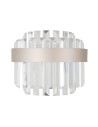 ITALUX Horna ścienna 1xLED 8W 3000K Szampański WL-34386-1-CH-CL