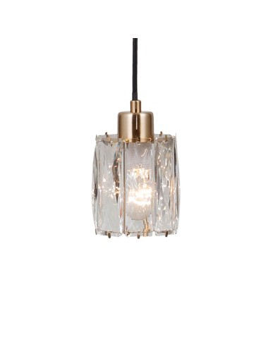 ITALUX Torno Wisząca 1xE14 40W Czarny mat, złoty PND-40813-1-BK-HBR - produkt 2