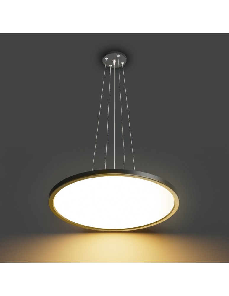 ITALUX Manito Wisząca 1xLED 36W 2800K+4000K+6000K Czarny PND-72843-480R-36W-BL ITALUX Manito Wisząca 1xLED 36W 2800K+4000K+6000K Czarny PND-72843-480R-36W-BL