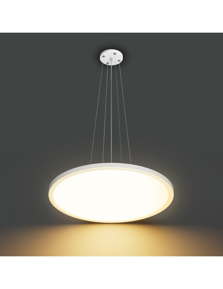 ITALUX Manito Wisząca 1xLED 32W 2800K+4000K+6000K Biały PND-72843-400R-32W-WH ITALUX Manito Wisząca 1xLED 32W 2800K+4000K+6000K Biały PND-72843-400R-32W-WH