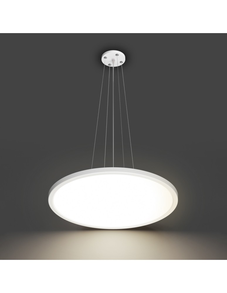ITALUX Manito Wisząca 1xLED 32W 2800K+4000K+6000K Biały PND-72843-400R-32W-WH ITALUX Manito Wisząca 1xLED 32W 2800K+4000K+6000K Biały PND-72843-400R-32W-WH