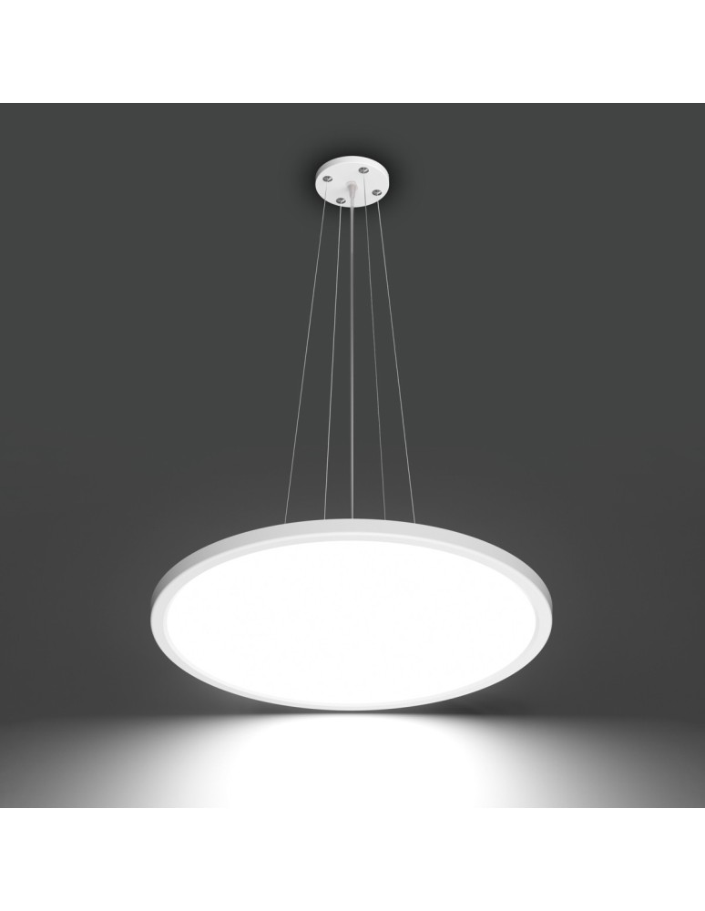 ITALUX Manito Wisząca 1xLED 32W 2800K+4000K+6000K Biały PND-72843-400R-32W-WH ITALUX Manito Wisząca 1xLED 32W 2800K+4000K+6000K Biały PND-72843-400R-32W-WH