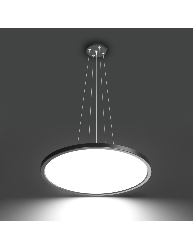 ITALUX Manito Wisząca 1xLED 32W 2800K+4000K+6000K Czarny PND-72843-400R-32W-BL ITALUX Manito Wisząca 1xLED 32W 2800K+4000K+6000K Czarny PND-72843-400R-32W-BL