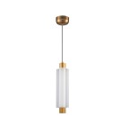 Lampy wiszące designerskie - Step Into Design Lampa wisząca OSMO-1 LED złota 38 cm ST-15038P-1 - product 1