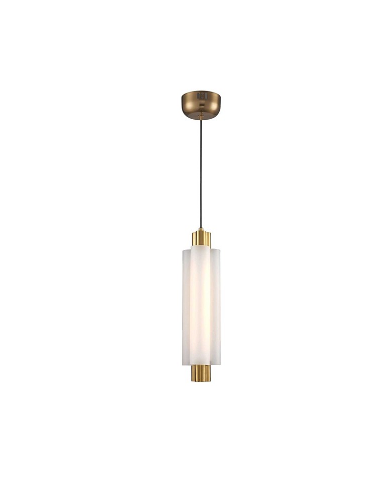 Step Into Design Lampa wisząca OSMO-1 LED złota 38 cm ST-15038P-1