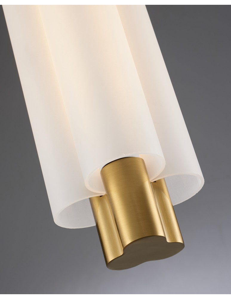 Step Into Design Lampa wisząca OSMO-1 LED złota 38 cm ST-15038P-1