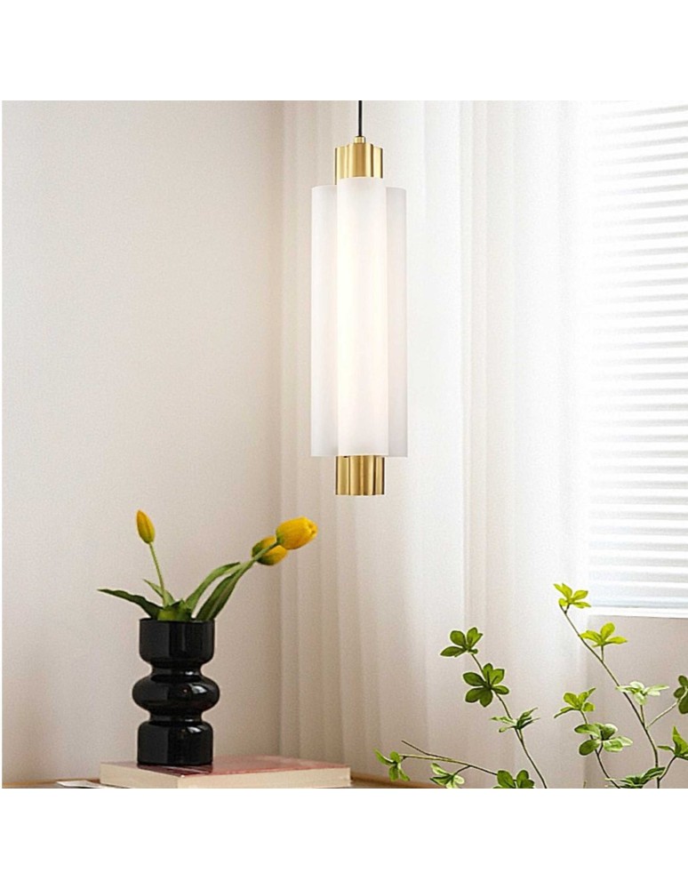 Step Into Design Lampa wisząca OSMO-1 LED złota 38 cm ST-15038P-1