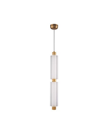 Step Into Design Lampa wisząca OSMO-2 LED złota 73 cm ST-15038P-2